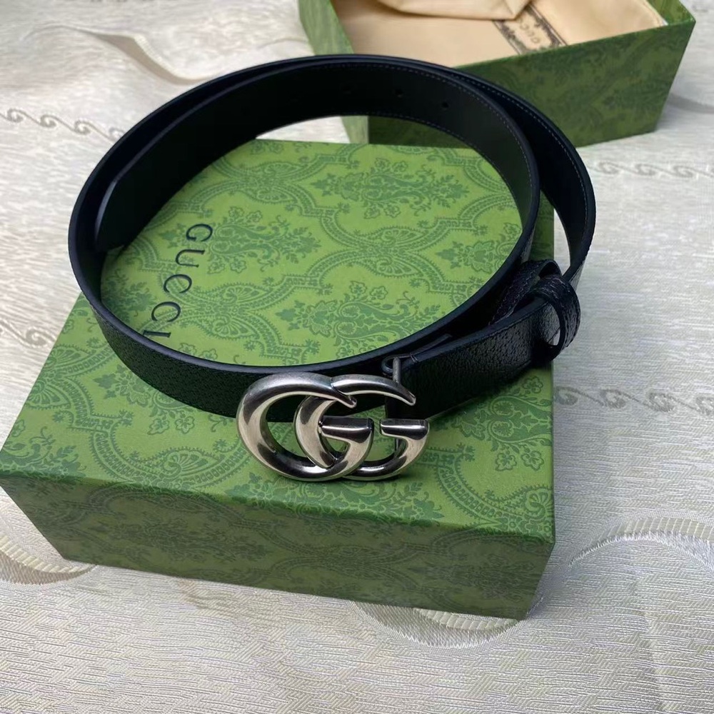 Gucci Marmont GG Belt Black 85cm Designer Belt